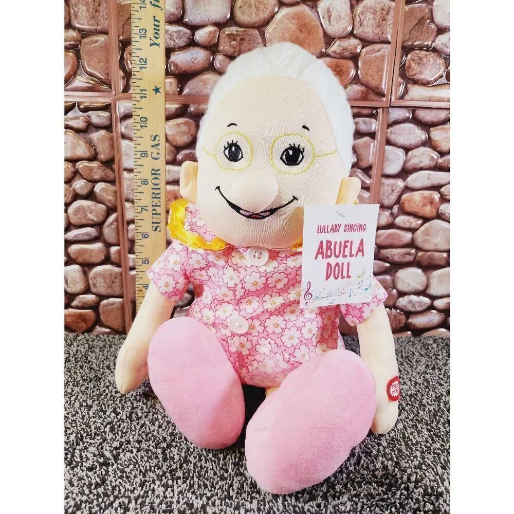 CREATIVE HOME AND KITCHEN ABUELITA ROSA SINGING PLUSH TOYS #B9
